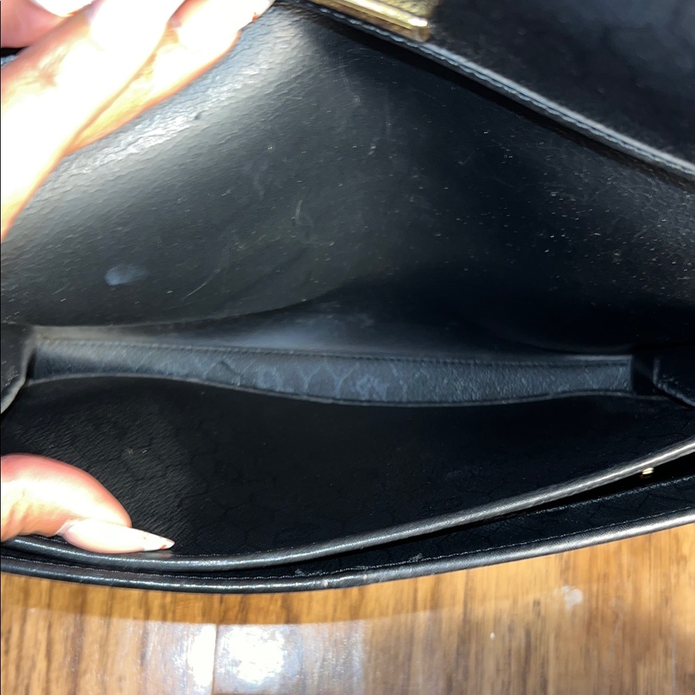 Dior Vintage Honeycomb Black Crossbody Bag - Picture 3 of 9